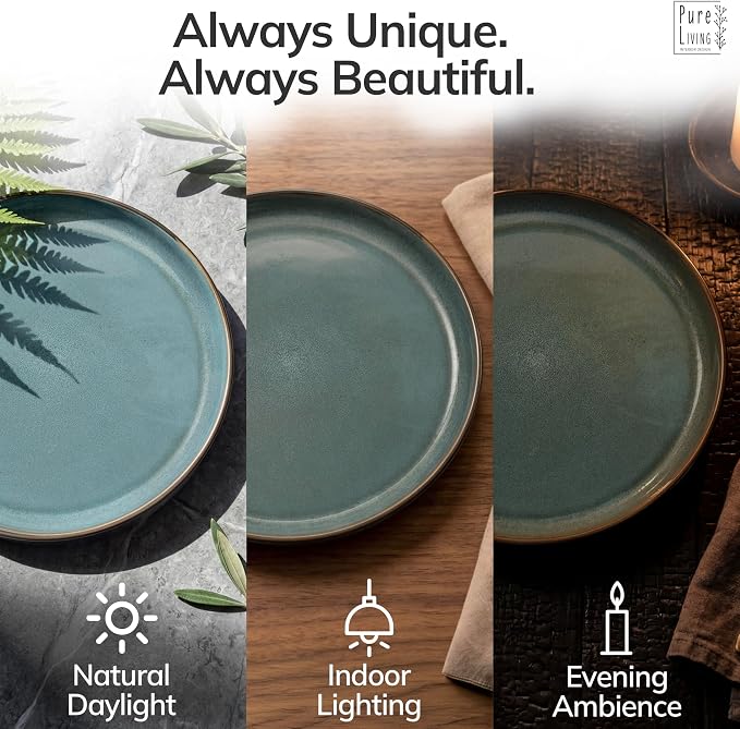 24 Piece Stoneware Dinnerware Set - Image 7