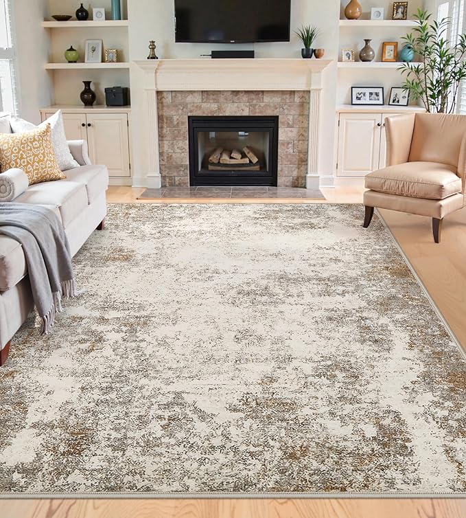 6x9 Washable Area Rugs by KiginaraArt