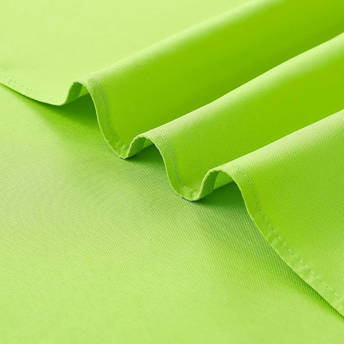 FOLINS&HOME Lime Green Waterproof Decorative Table Runner 90 Inches Long | - Image 5