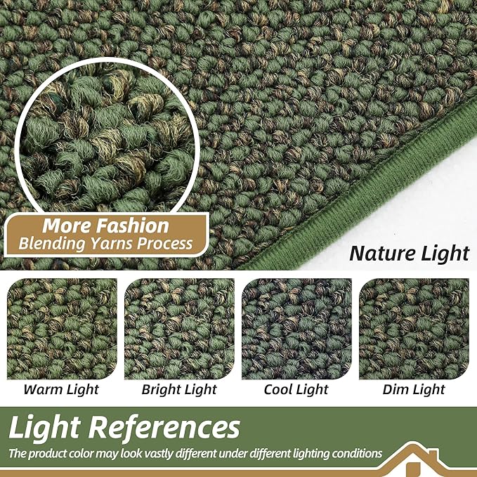 BEQHAUSE Kitchen Rugs 20"x32", Non-Slip Kitchen Mats - Image 5