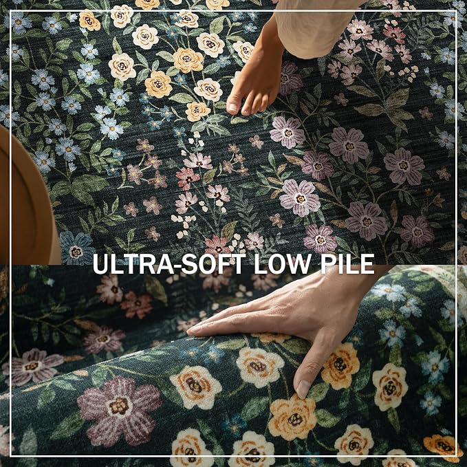 Washable Living Room Area Rug: 6x9 Area Rugs - Image 5