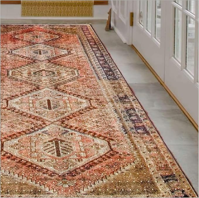 Clear Carpet Runner, USA Made, 24 x 120 Inch, 2mm Thick Cleated Vinyl, Plastic - Image 2