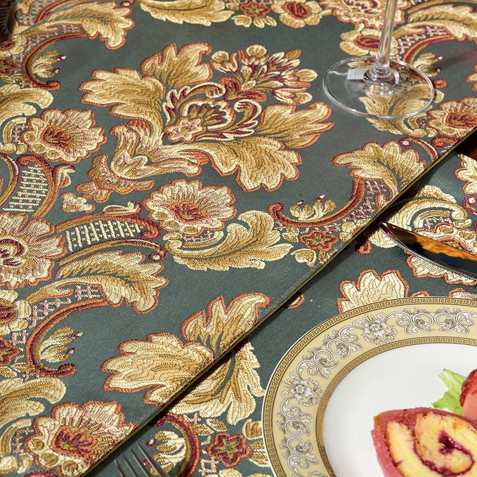 Extra Luxury Velvet Blue Table Runner 120 Inches Long - Image 8