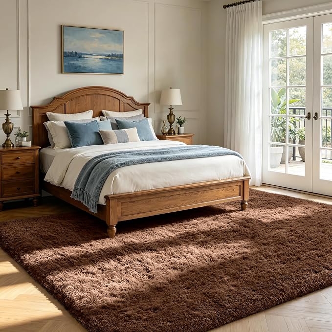 9X12 Large Area Rugs for Living Room Bedroom, Big Shag Rug for Bedroom Dorm - Image 4