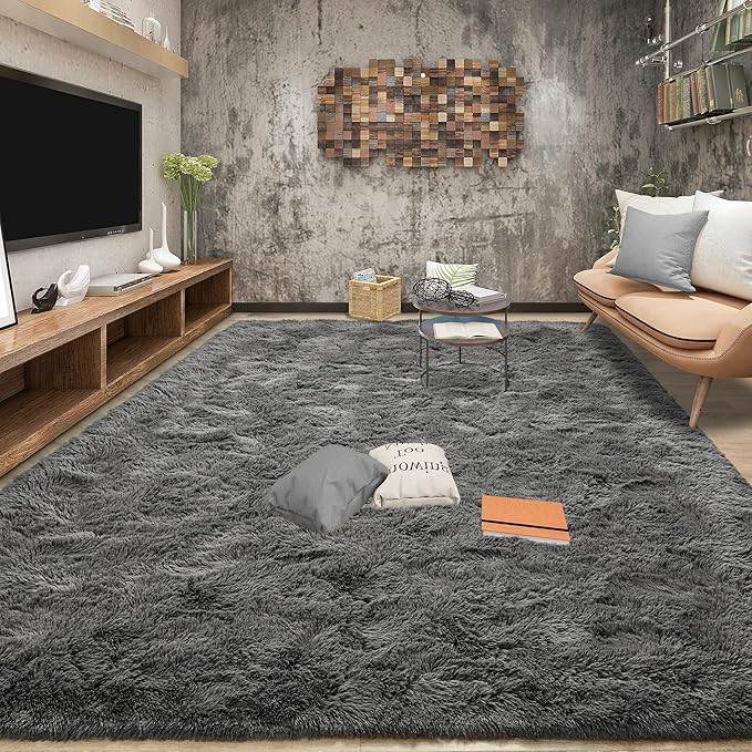 Tepook Area Rugs 9x12 for Living Room, Super Soft Fluffy Rugs for Bedroom by Tepook