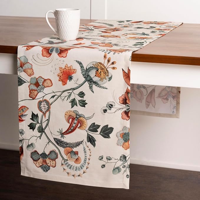 Maison d' Hermine Table Runner 100% Cotton 14.50" x 108" | Table Runners 108 - Image 9