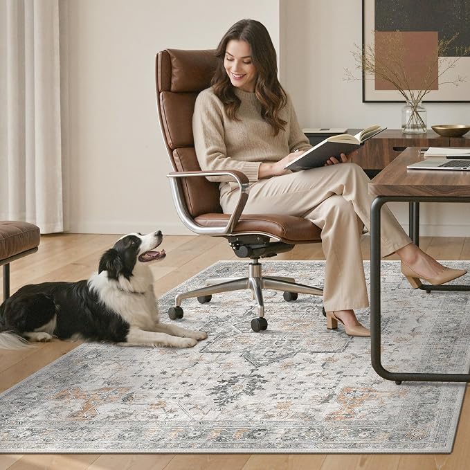 36"x48" Office Chair Mat for Hardwood Tile Floor, Under Desk Carpet Protector - Image 7