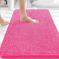 OLANLY Bathroom Rugs 32x20, Extra Soft Absorbent Chenille Bath Rugs, Rubber by OLANLY
