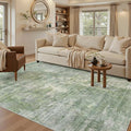 Soalmost 7x9 Area Rug for Living Room Washable Abstract Vintage Soft Thin by Soalmost