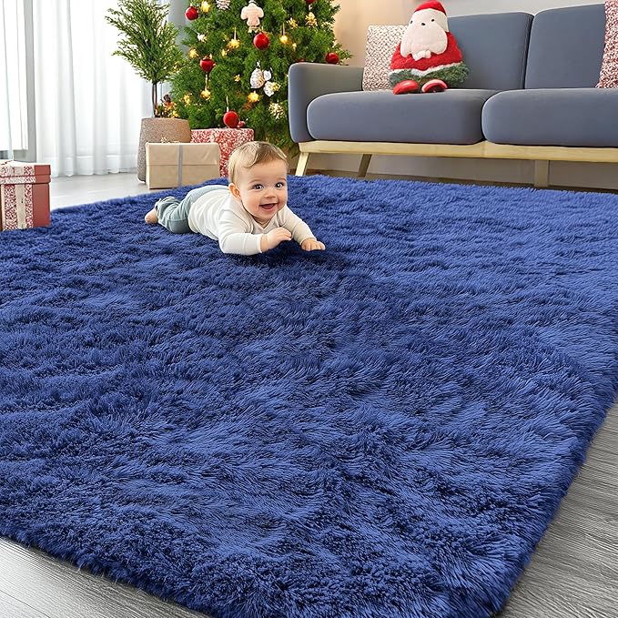 OLANLY 7x10 Machine Washable Large Area Rugs by OLANLY