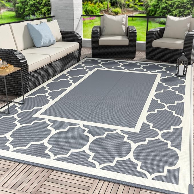 GENIMO 6' x 9' Outdoor Rug Waterproof by GENIMO
