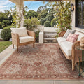 GENIMO Outdoor & Indoor Area Rug 6'x9', Waterproof, Non-Shedding, Easy Cleaning by GENIMO