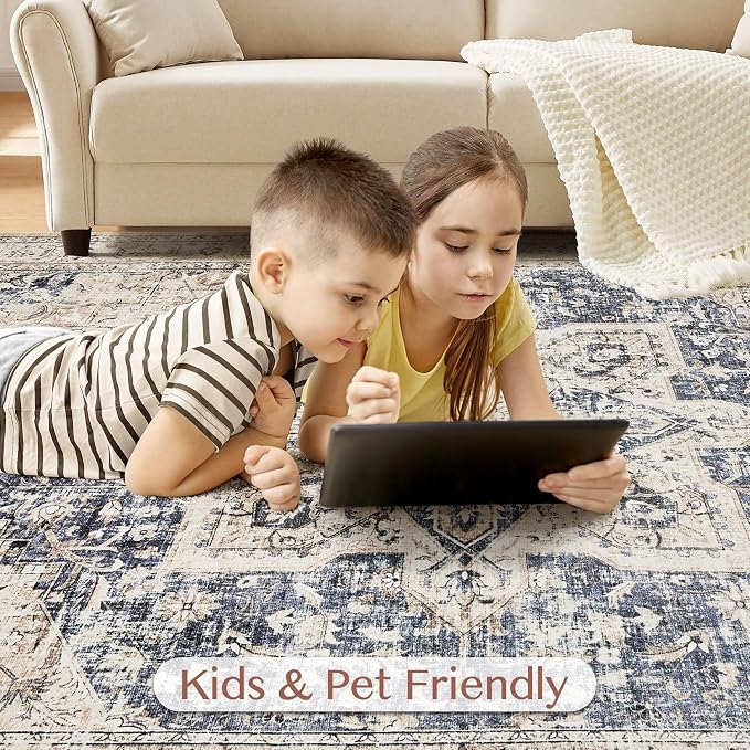 Tortania Area Rug 2x8 Runner Rugs - Image 9