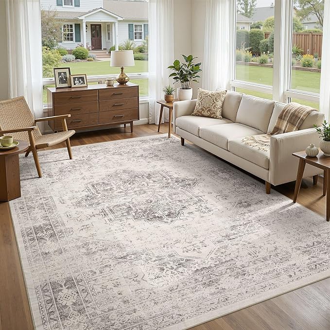 UERMEI 10x14 Area Rug Living Room Rugs - Image 5