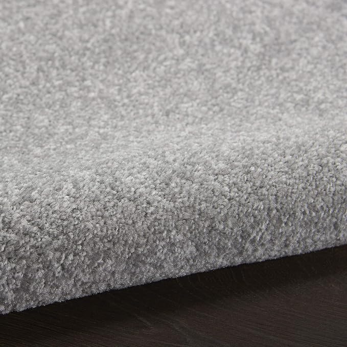 Nourison Home Nourison Essentials Silver Grey 6' x Round Area Rug - Image 10