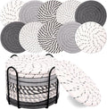 10 Pcs Round Cotton Coasters by Mckanti