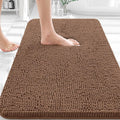 OLANLY Bathroom Rugs 36x24, Extra Soft Absorbent Chenille Bath Rugs, Rubber by OLANLY