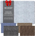 Premium Microfiber Indoor Door Mat – 24"x36" Washable Entry Mat, Waterproof by RugMast