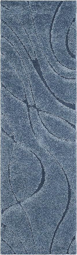 SAFAVIEH Florida Shag Collection Runner Rug - Image 2