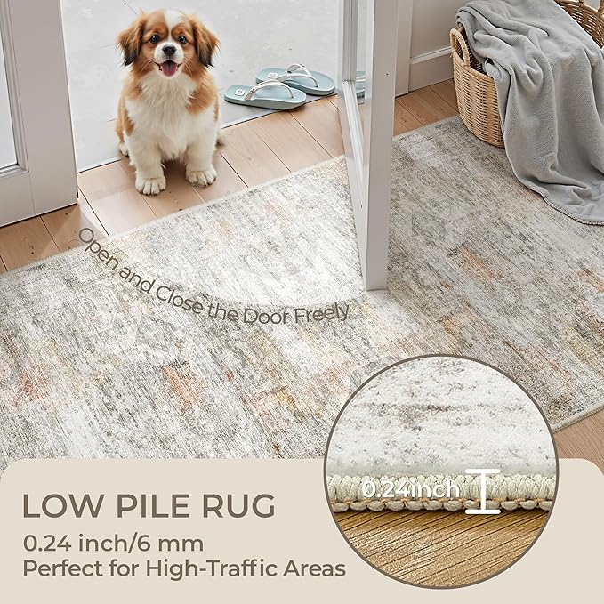 2x3 Washable Rug Runner for Bathroom, Soft Entryway Rug for Laundry Room - Image 6