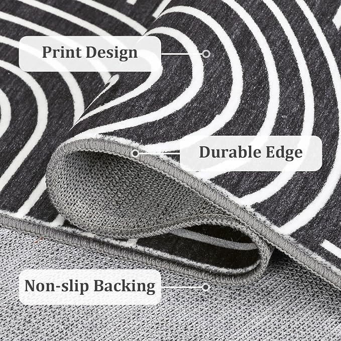 ROYHOME Washable Rug 3x5 Area Rugs - Image 7
