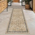Hazo Haus Soft Taupe 2x7 Runner Rug by HazoHaus