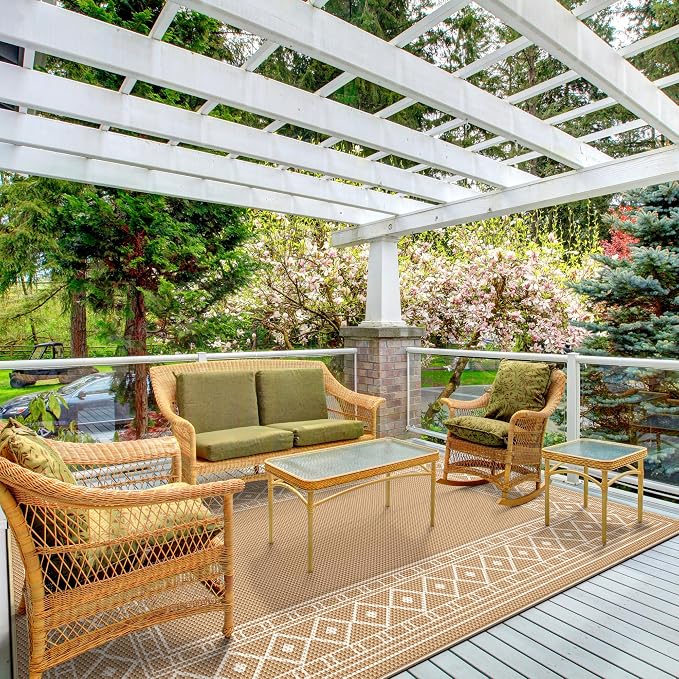 GENIMO Outdoor Rug 5'x8' Waterproof - Image 8