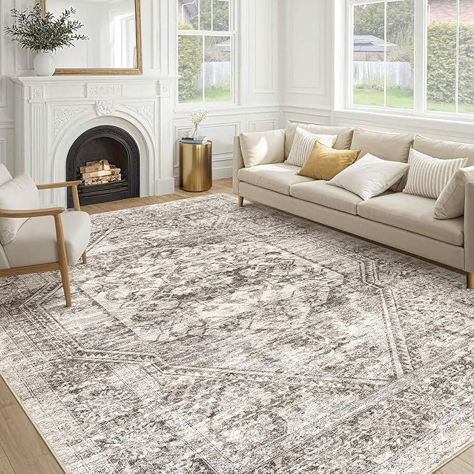 Vintage Living Room Area Rug 8x10 by COTILED