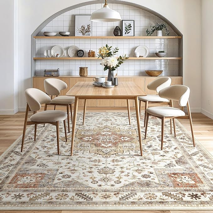 Vintage Living Room Area Rug 10x12 - Image 7