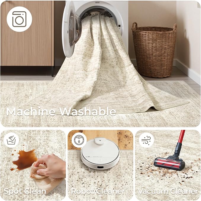 3x8 Runner Rug Non Slip Washable - Image 8
