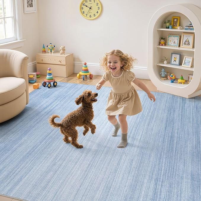 UERMEI 5x7 Washable Area Rug - Image 3