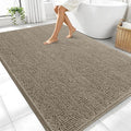 OLANLY Large Bathroom Rugs 70x46, Extra Soft Absorbent Chenille Bath Rugs by OLANLY