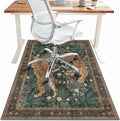 36"x48" Office Chair Mat for Hardwood Tile Floor, Under Desk Carpet Protector by BESBLEE