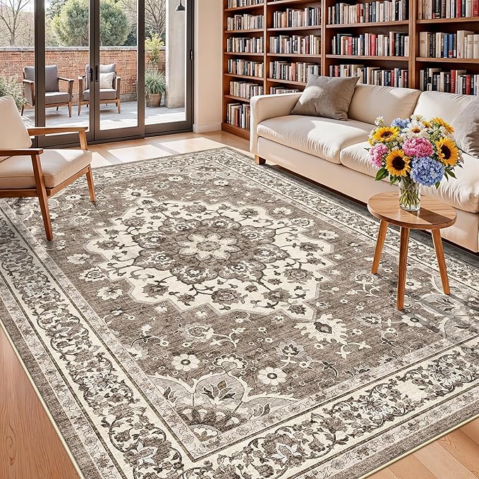 TOPRUUG Washable Oriental Area Rug - Image 5