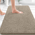 OLANLY Bathroom Rugs 36x24, Extra Soft Absorbent Chenille Bath Rugs, Rubber by OLANLY