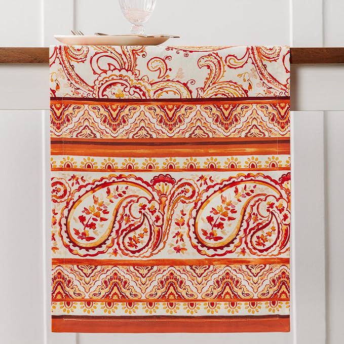 Maison d' Hermine Table Runner 100% Cotton 14.50" x 90" | Table Runners 90 - Image 8