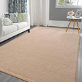 Pettop 4x6 ft Beige Area Rugs for Bedroom Living Room, Washable Memory Foam by Pettop