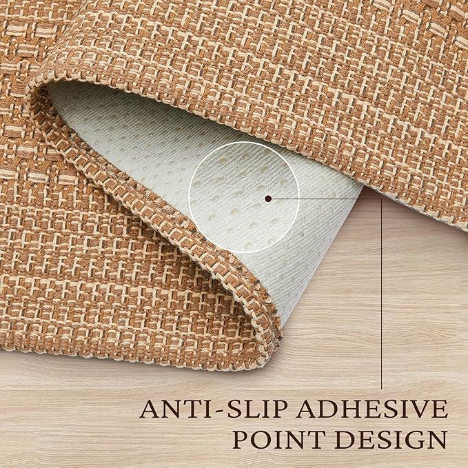 MatEssenz 20"x59" Kitchen Mats for Floor, Machine Washable Mats, Woven Kitchen - Image 4