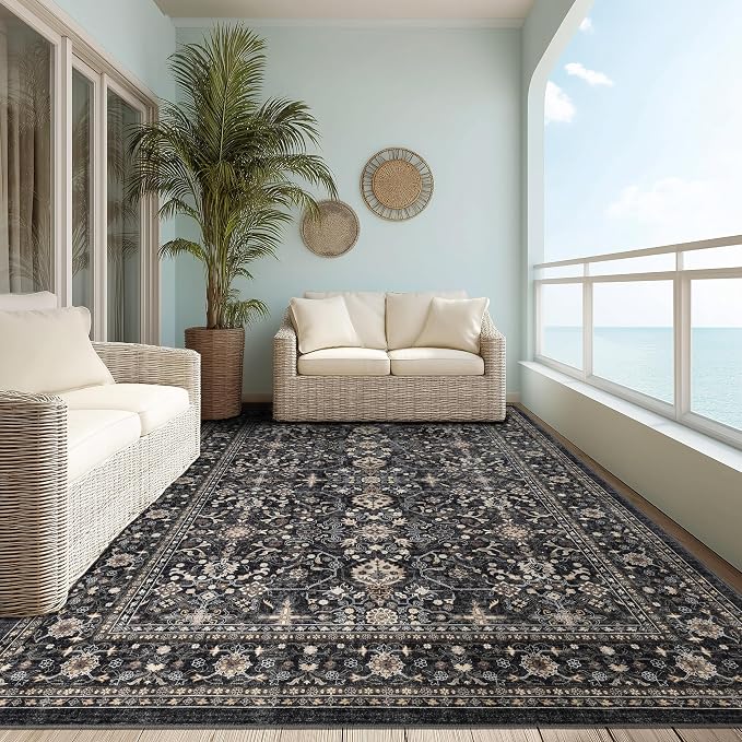 Ruaruarug Washable Area Rug 10x14 - Image 9