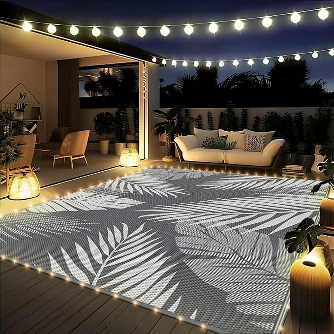 GENIMO Outdoor Rug 9' x 12' Waterproof by GENIMO