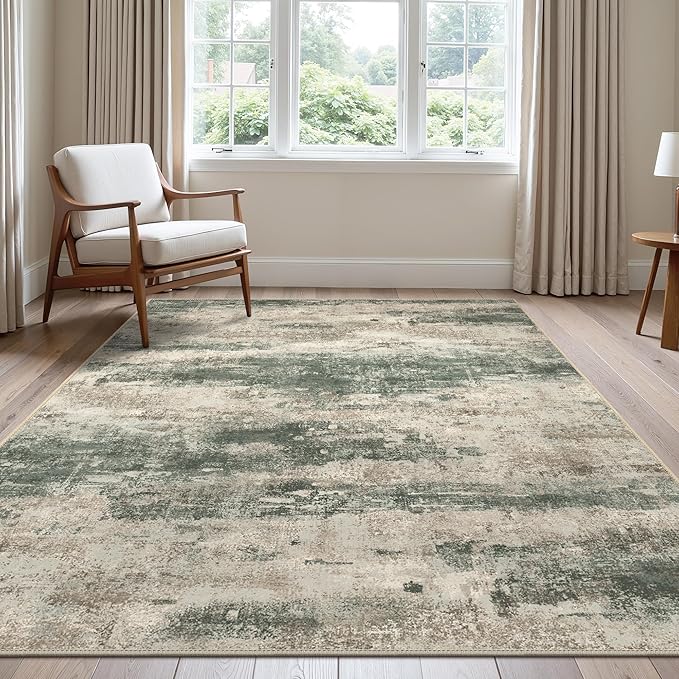BEIMO Area Rugs 6x9 for Living Room Bedroom, Modern Abstract Machine Washable - Image 3