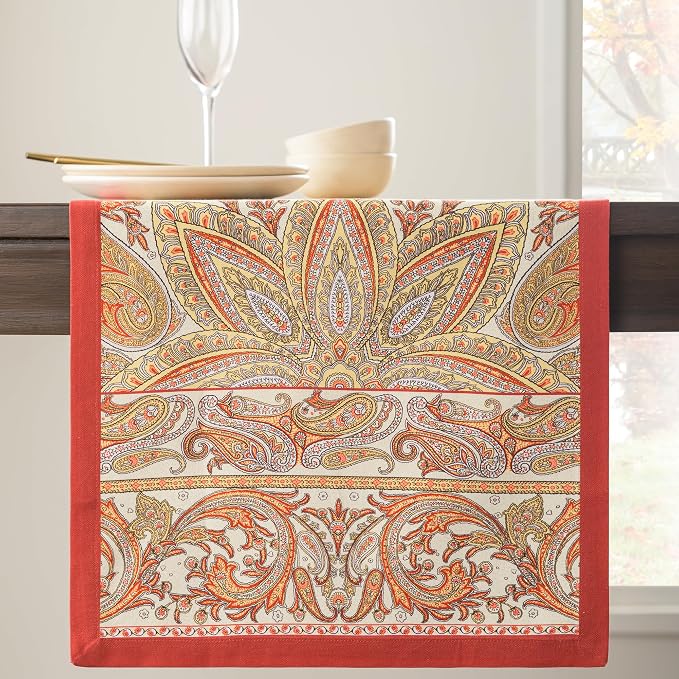 Maison d' Hermine Table Runner 100% Cotton 14.50" x 60" | Table Runners 60 - Image 8
