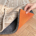 Rug Pad 2 x 6 Ft Non-Slip, Felt and Natural Rubber Backing, 1/4" Thick by Cosyearn