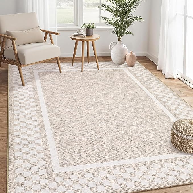 GarveeHome Modern Bordered 8x10 Area Rugs - Image 2