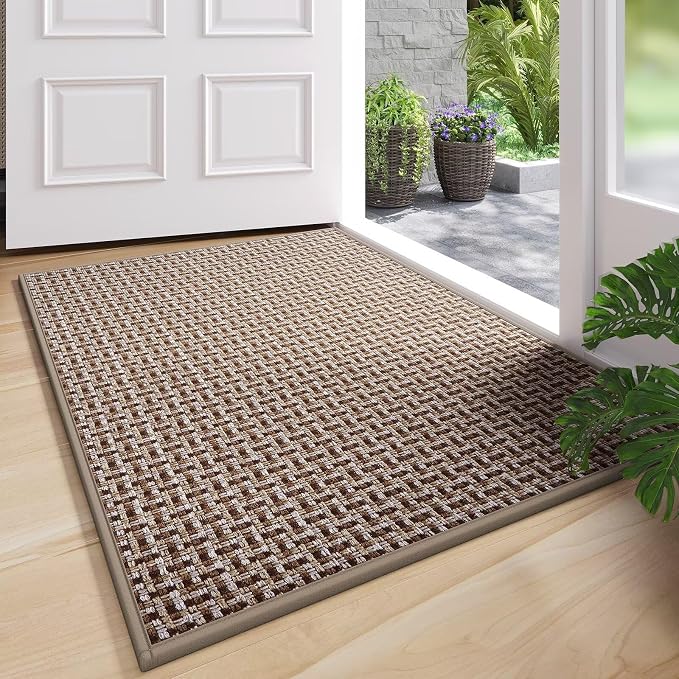 YDKGL Door Mat 17x30, Door Mat Indoor Entrance Dirt Resistant and Absorbent - Image 8