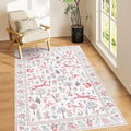 DUKINO 4x6 Rug, Washable Animal Area Rug by DUKINO