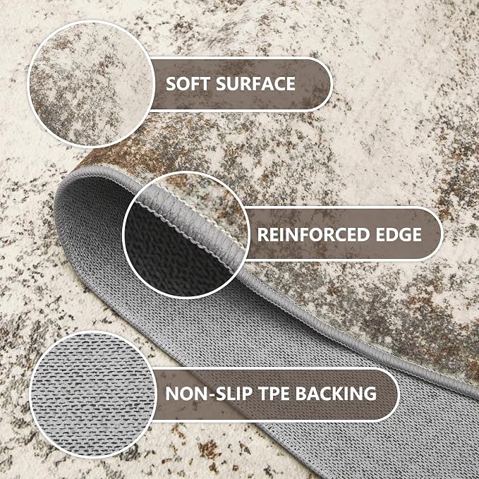 6x9 Washable Area Rugs - Image 5
