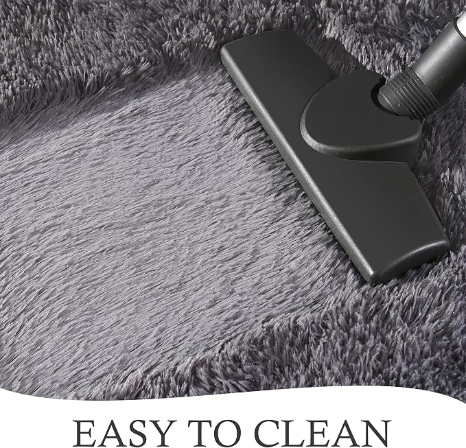 Chicrug Soft Runner Rugs for Bedroom Living Room Plush Fluffy Rug 2x10 Feet - Image 7