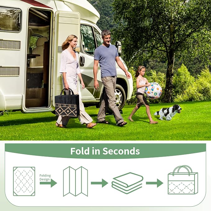 GENIMO Outdoor Rug Waterproof 8'x10' - Image 6