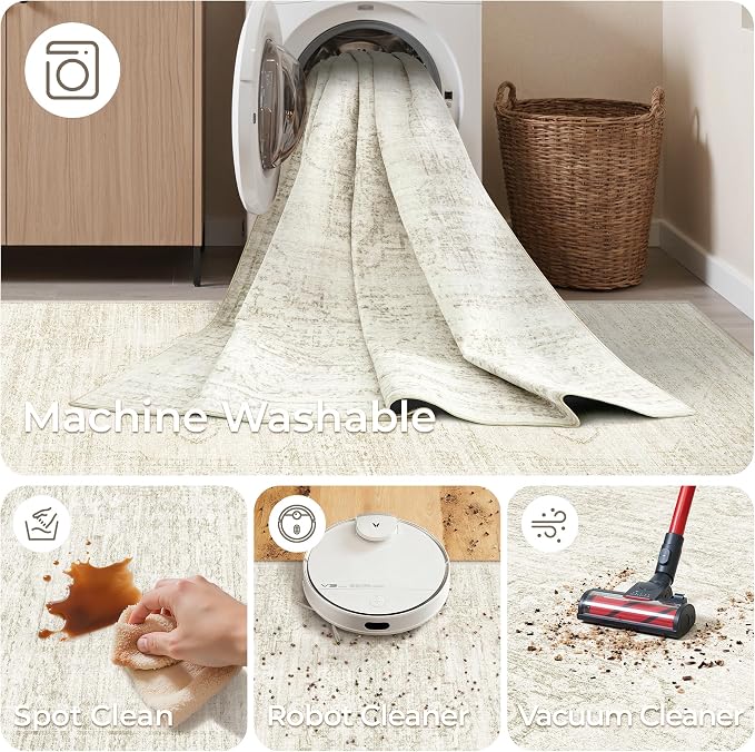 Long Bathroom Rugs Runner - Image 8